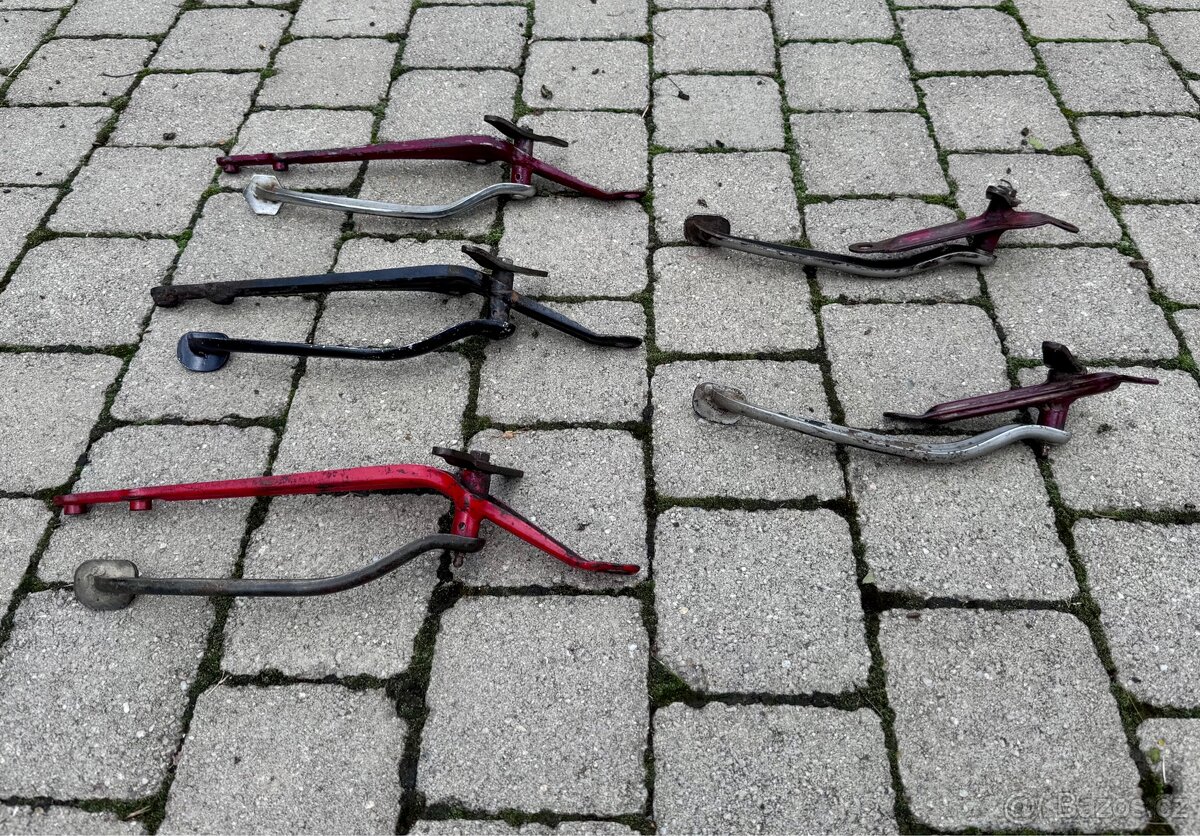 Jawa ČZ kývačka, ČZ - brzdové páky - 7