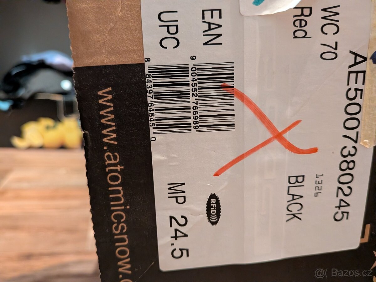 Lyžáky Atomic Redster FIS WC 70 MP 24,5 - 7