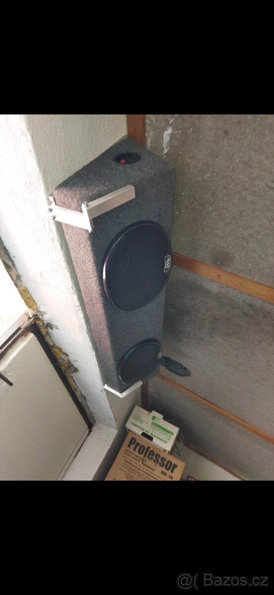 Uzavřená ozvučnice Basser PGD s MacAudioAPM FIRE 69.3+ZESIK - 7