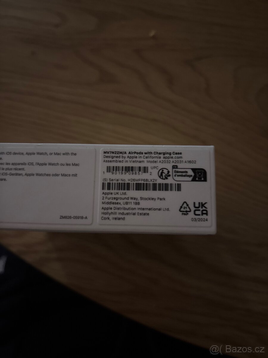 Nová sluchátka AirPods 2gen - 7