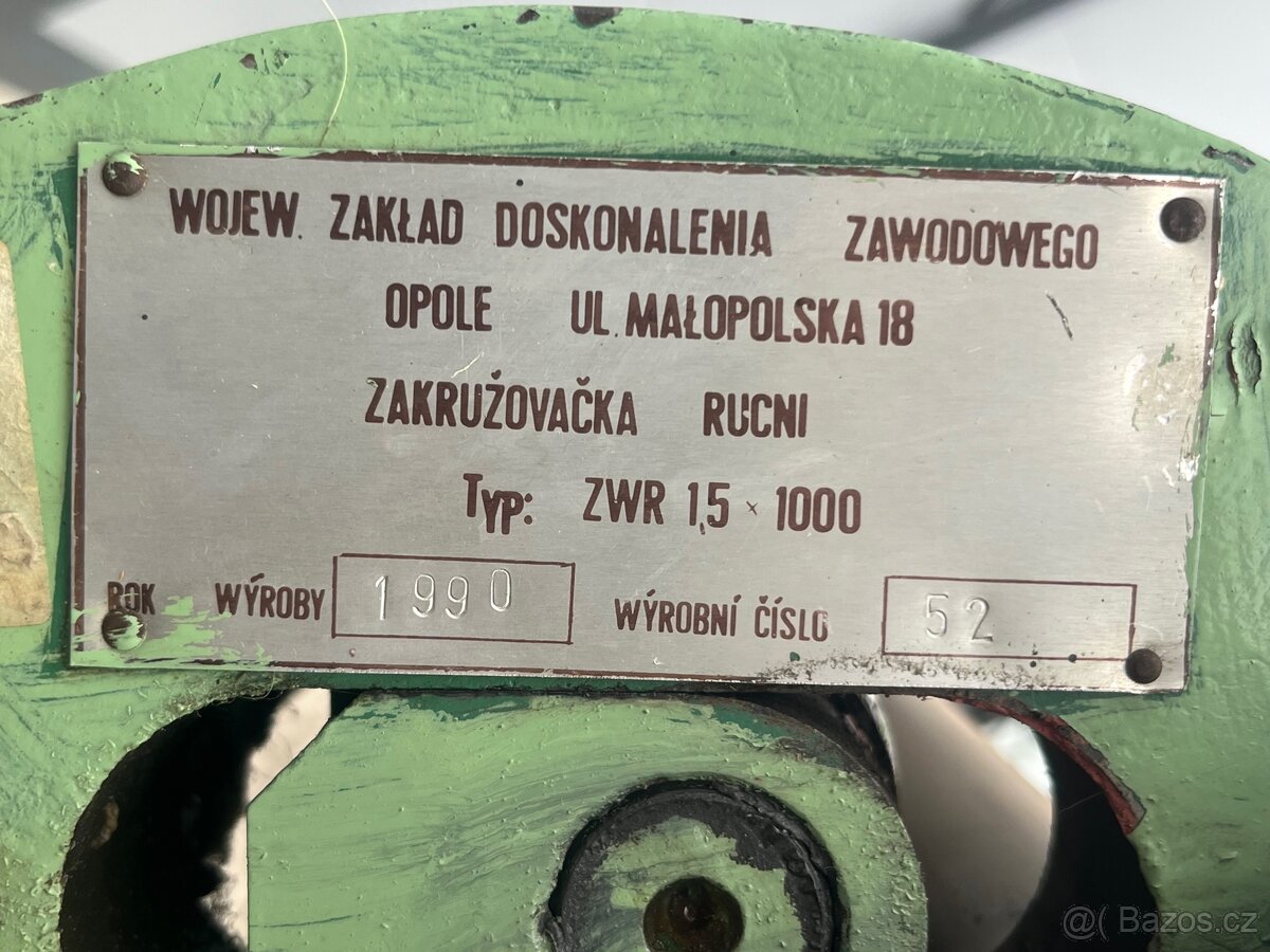 Zakružovačka 1000/1,5 - 7