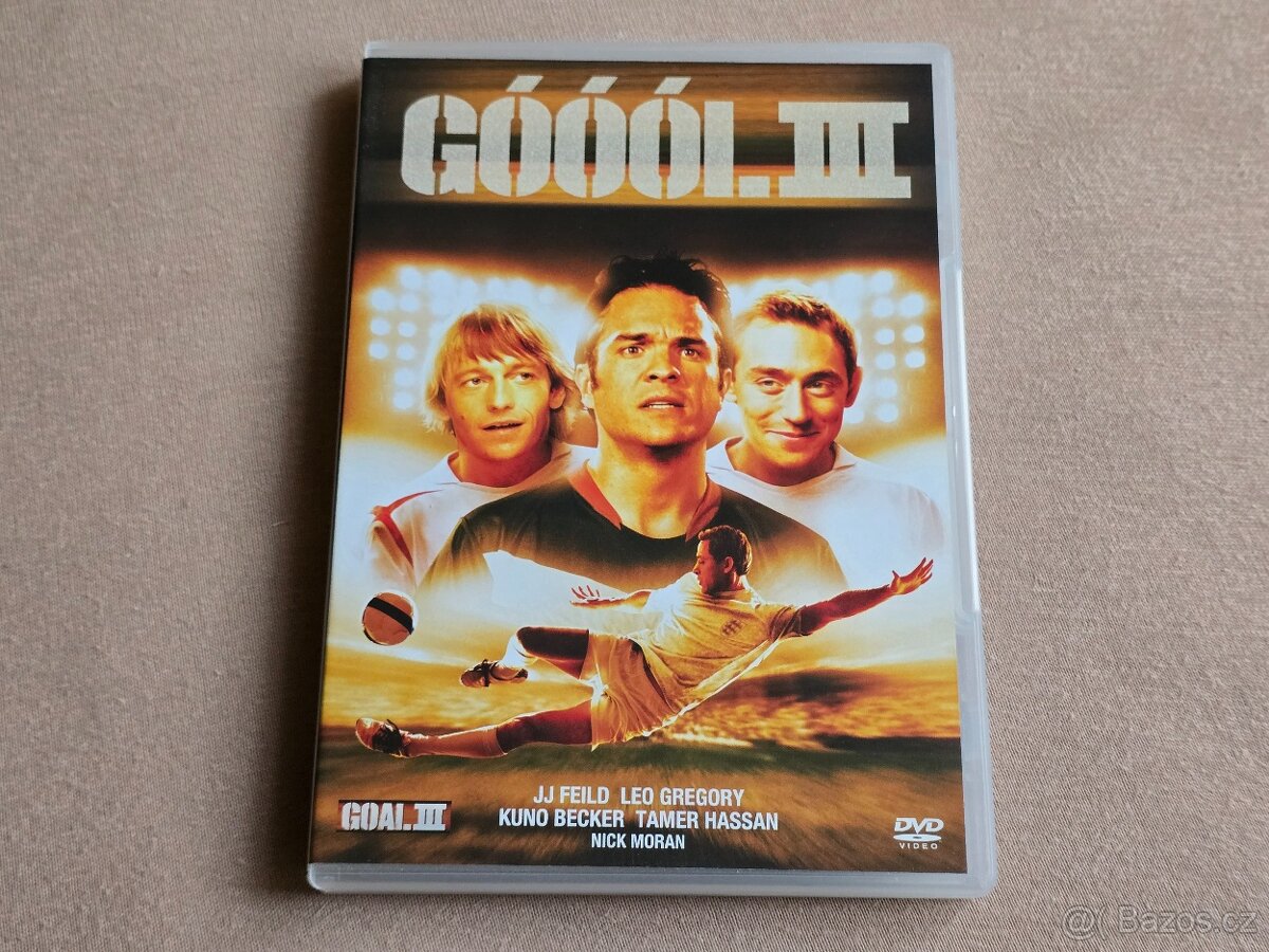 GÓÓÓL 1-3 (komplet 3 DVD, CZ dabing) Kuno Becker - 7