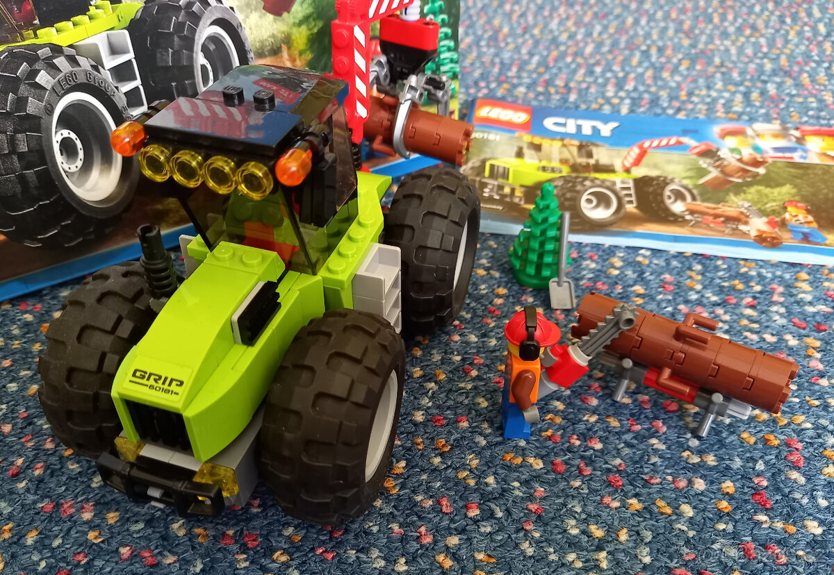 Lego City 60181 - Forest Tractor. - 7