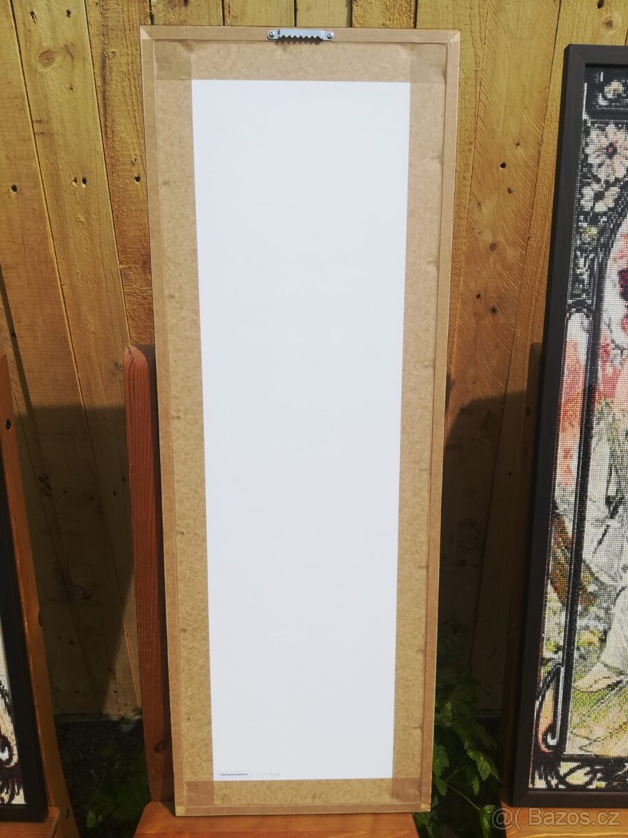 Diamantové obrazy inspirované dílem Alfonse Muchy, sada 4 ks - 7