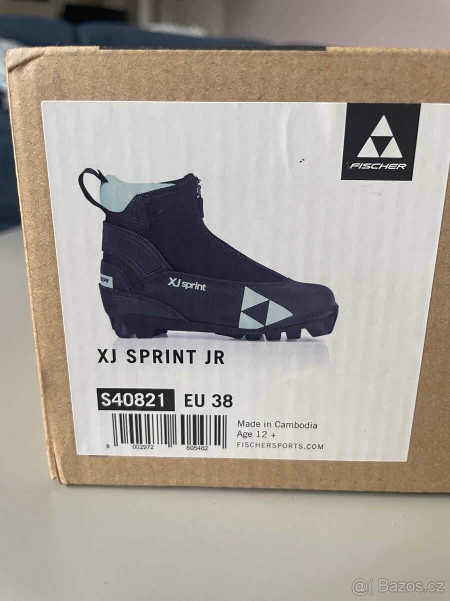 Dětské boty na běžky Fischer XJ Sprint JR vel. 38 - 7