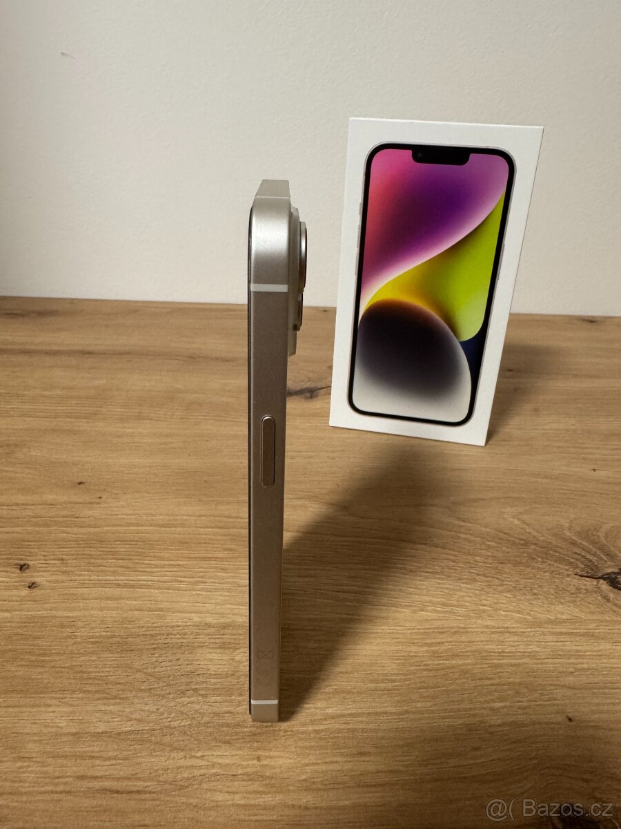 Apple iPhone 14, 128GB Starlight, 84% - 7