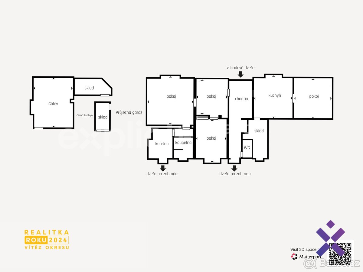 Prodej domu 127 m², pozemek 1158 m², Zahnašovice - 7