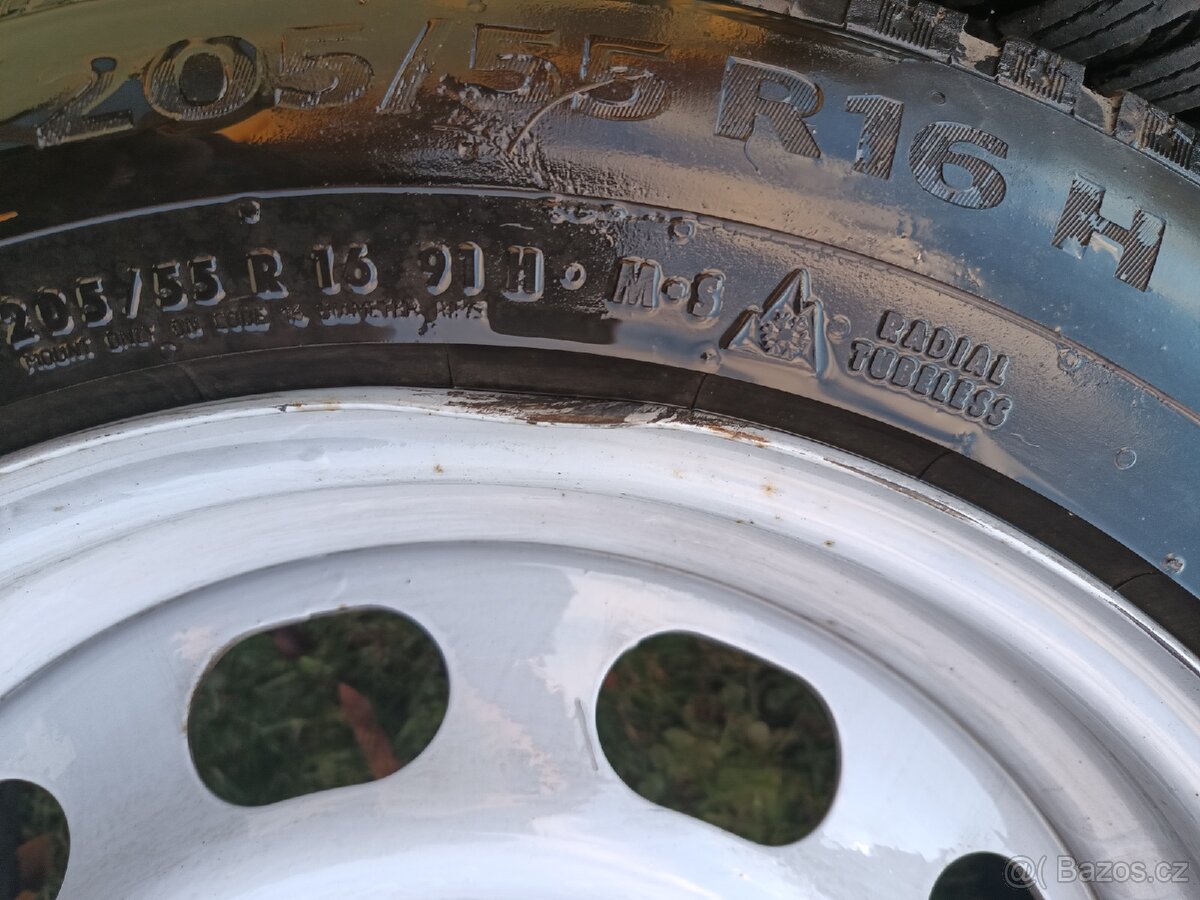 BMW 5x120 R16, zimní Conti 205/55 R16 - 7