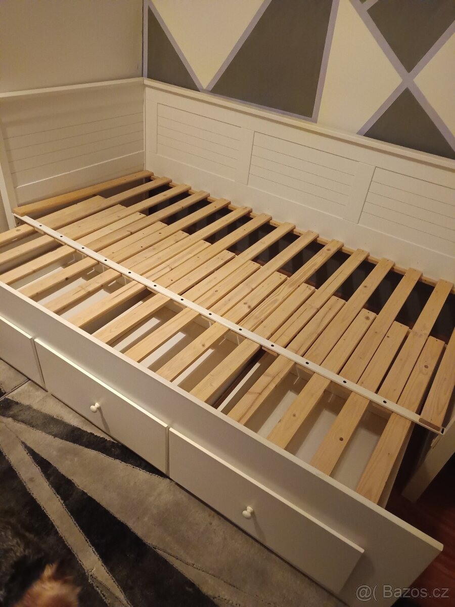 Prodám rozkládací postel hemnes - 7