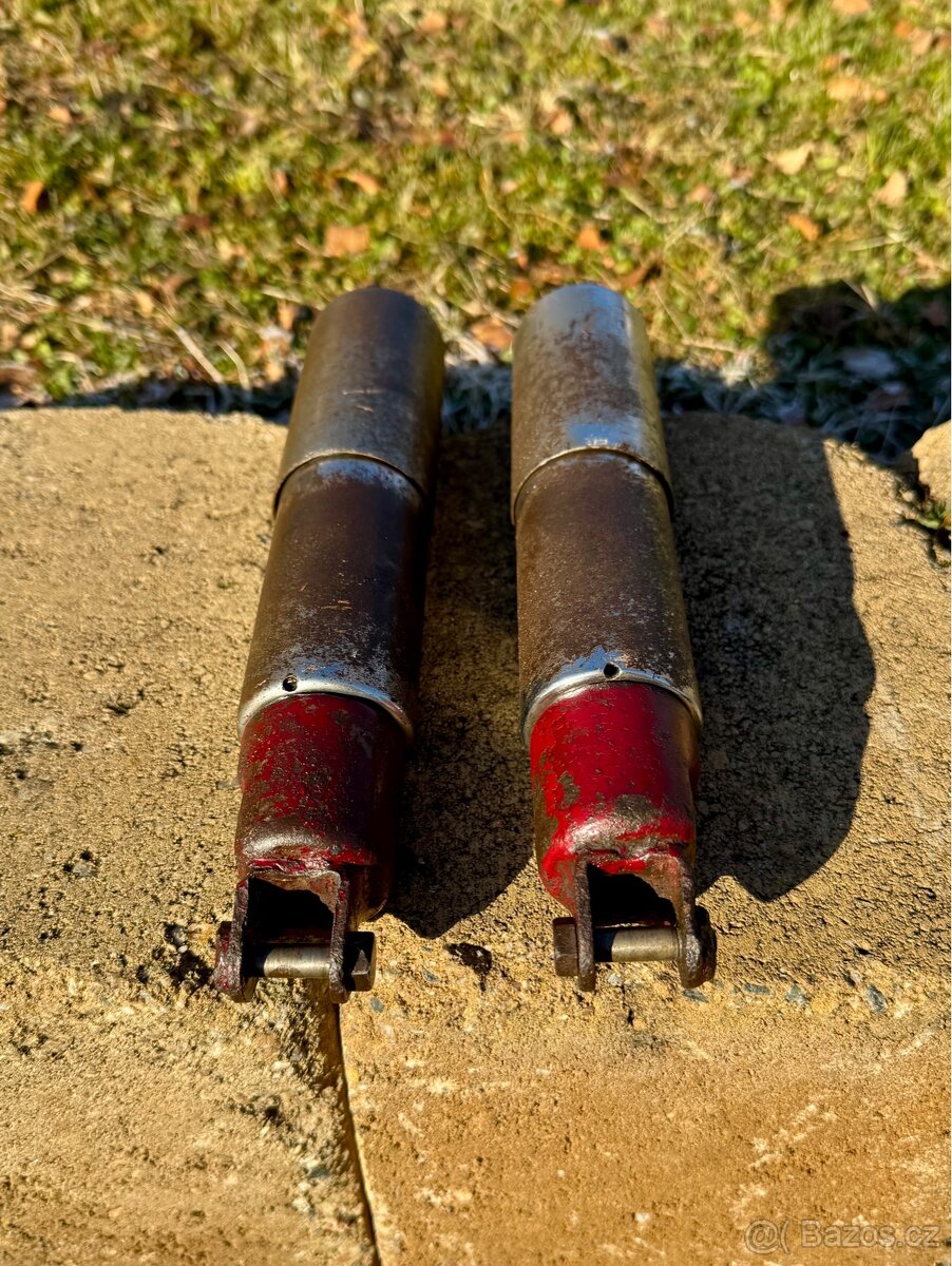 Jawa CZ 125 150 250 350 kyvacka - zadni tlumice - 7