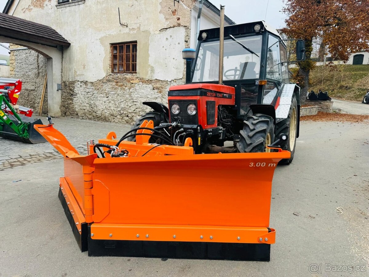 šípový pluh na sníh . - 7