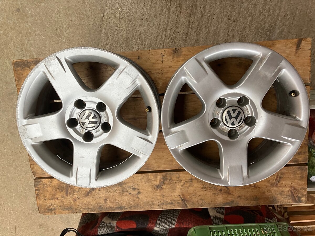 Alu kola R16 5x112, 1900 Kc za celou sadu - 7