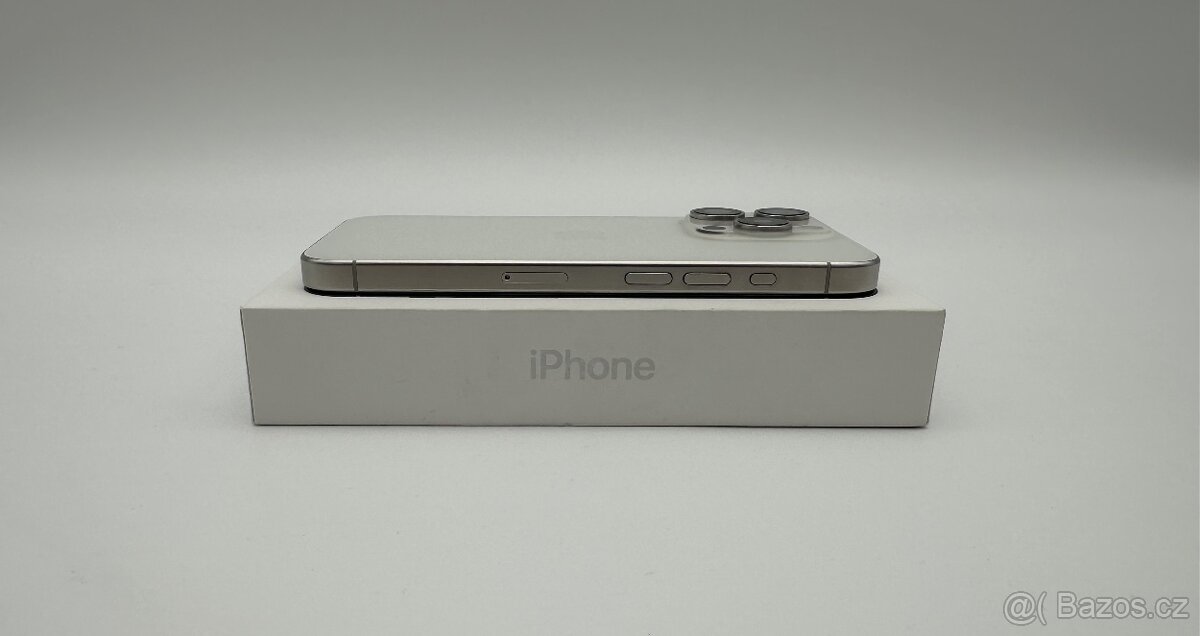 iPhone 15 Pro 128GB White Titanium + ZÁRUKA - 7