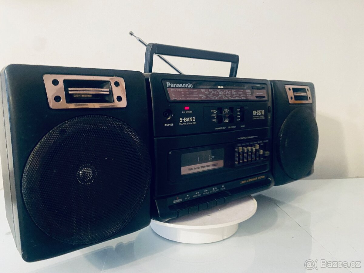 Radiomagnetofon Panasonic RX-CS 710, rok 1991 - 7