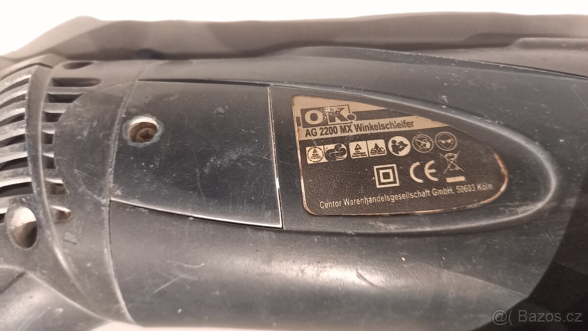 Velká uhlová bruska 230 mm - flexa - 7