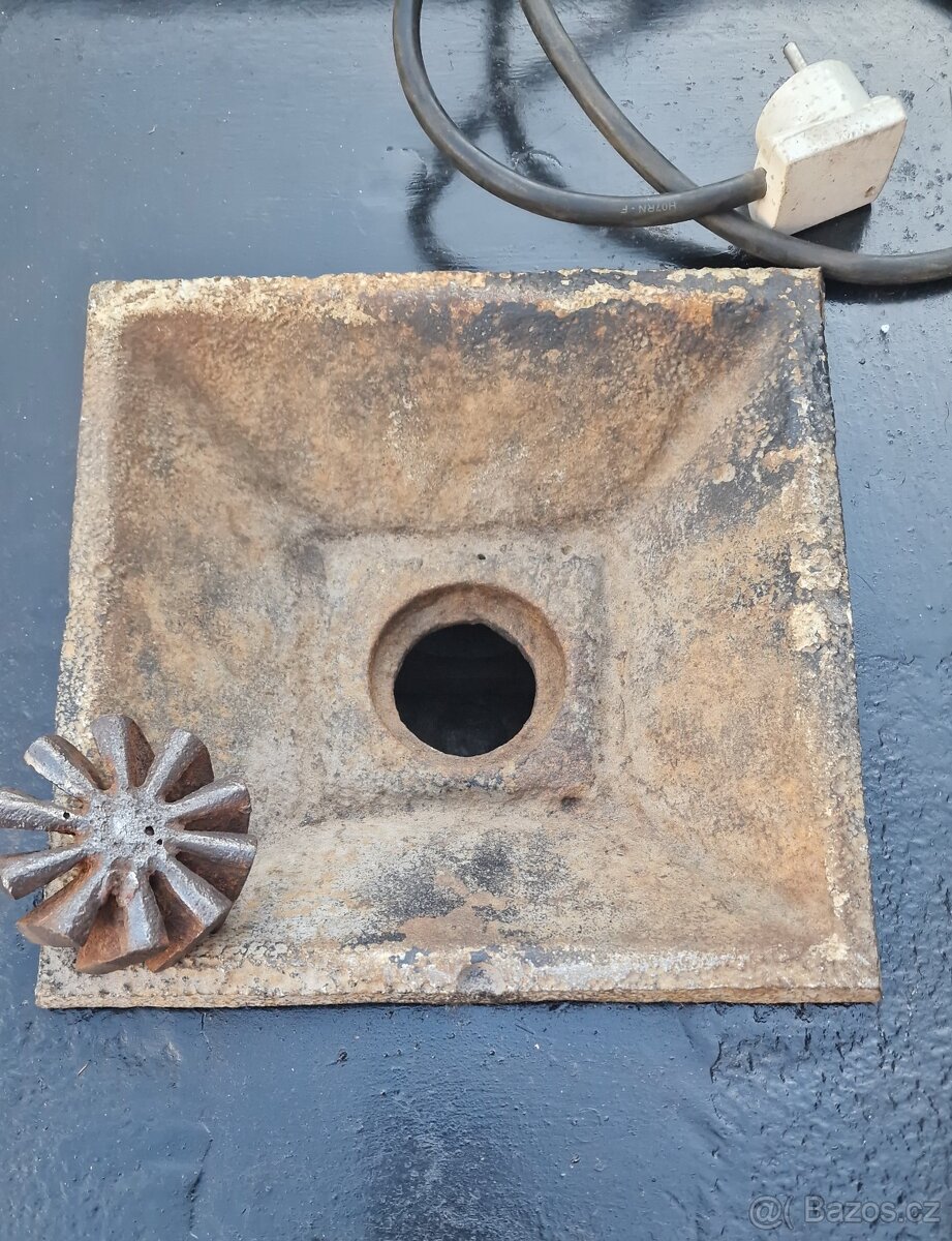 Prodám lehkou polní výheň na 220V s regulací otáček - 7