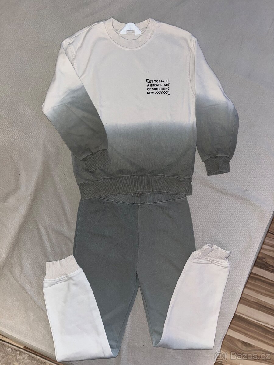 Dětské tepláky nove vel.134 - 7