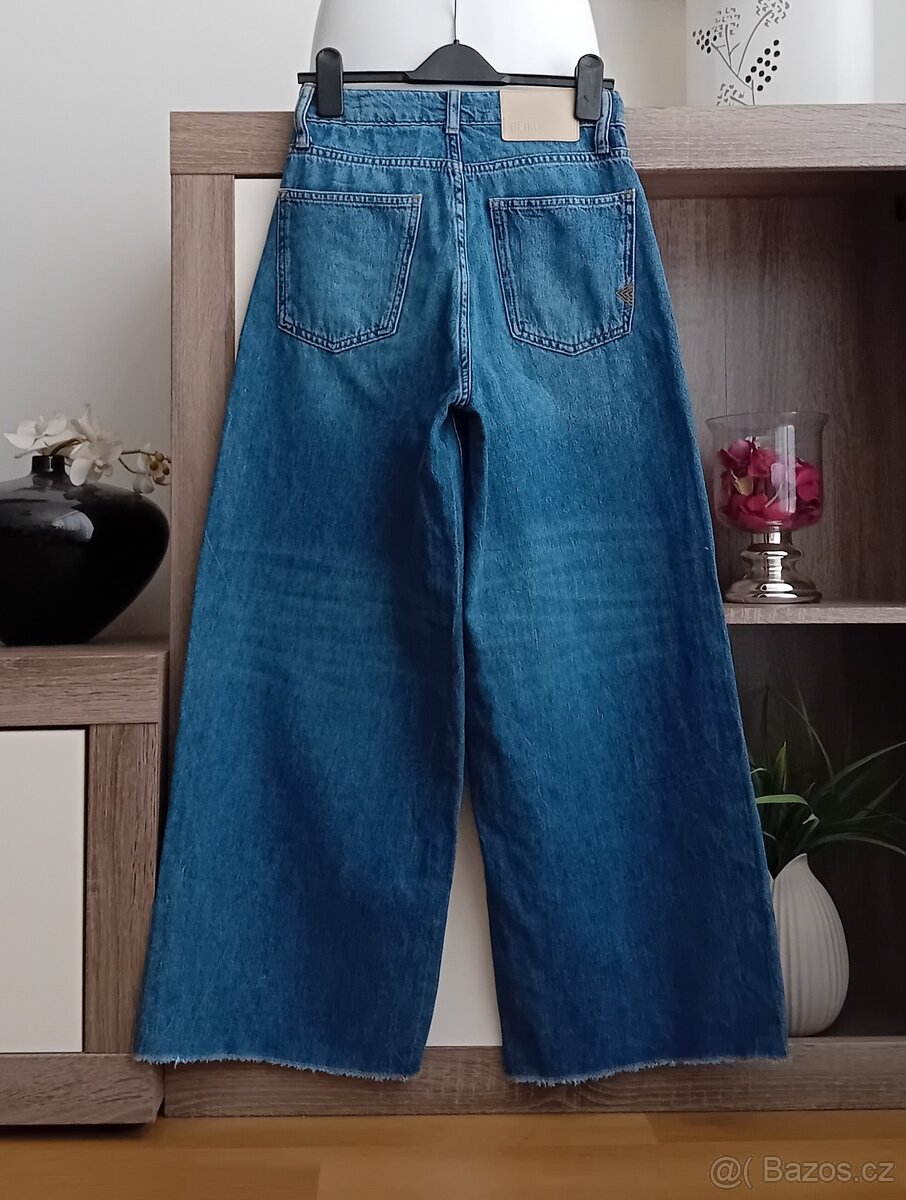 Reiko dámské široké džíny vel. XS/S - 7