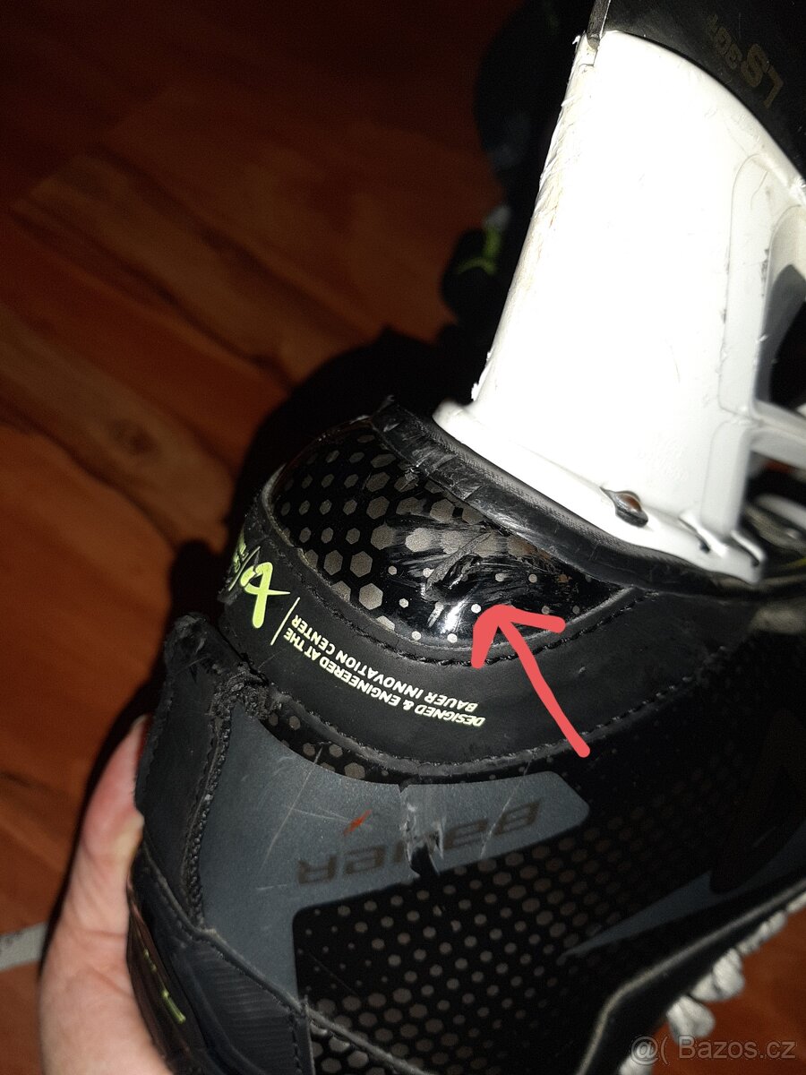 Prodám brankářské brusle Bauer Elite vel.7,5 - 7