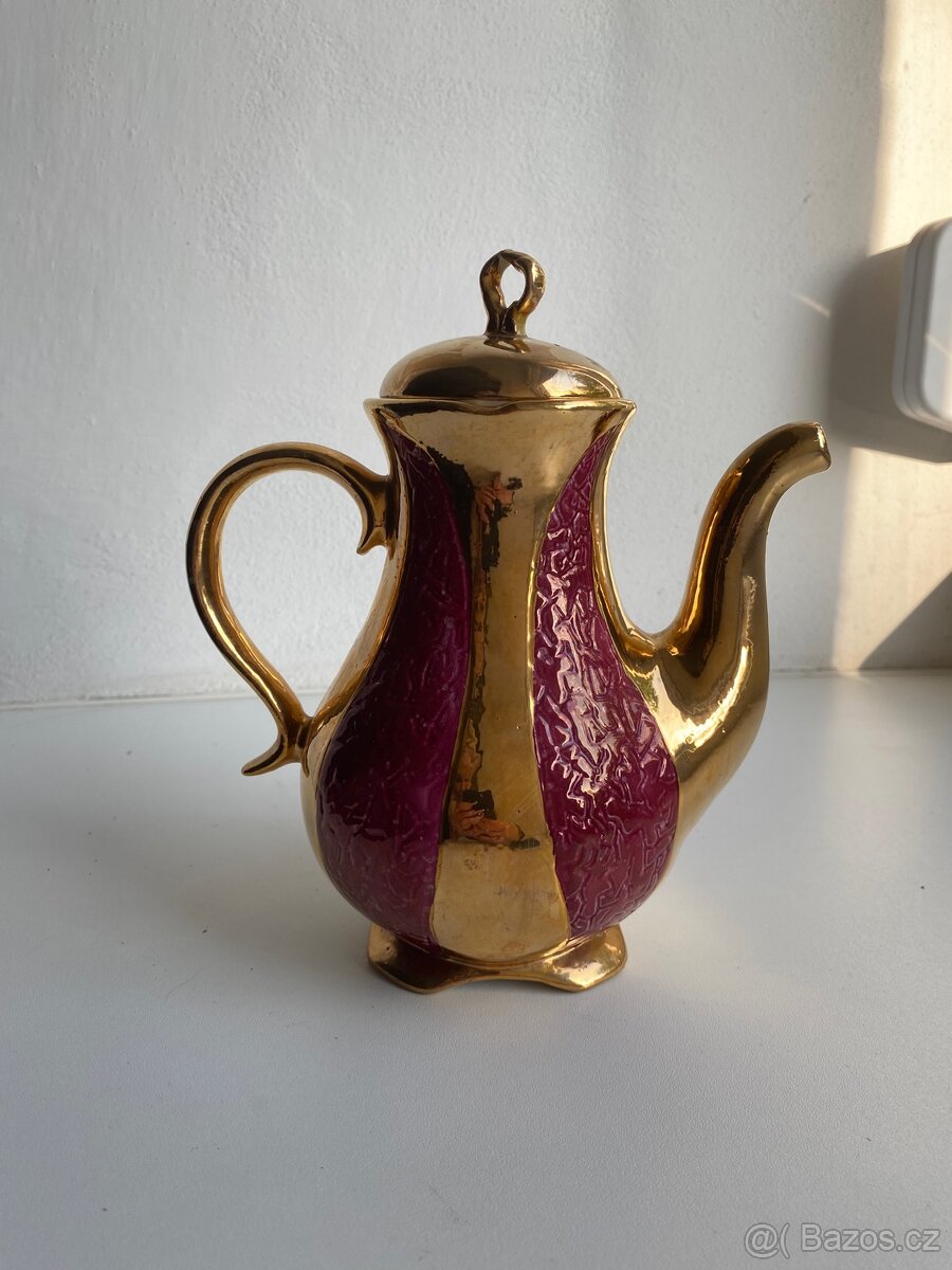 Starožitný kávový servis - 7