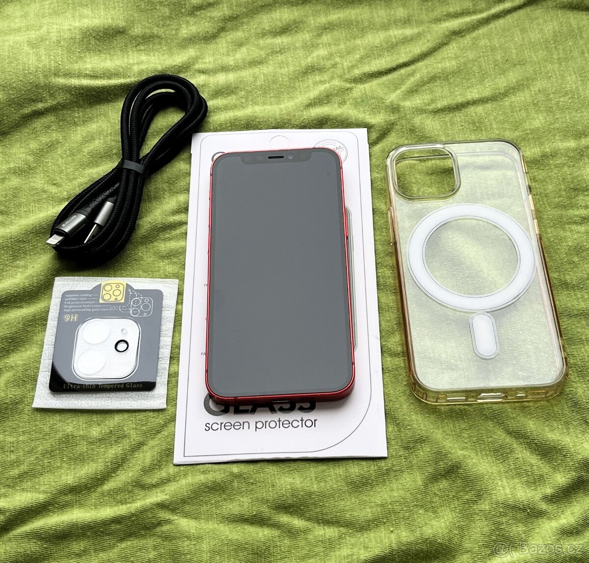 🍏 Apple Iphone 12 Mini 64GB RED 🍎 100% baterie 🔋 - 7