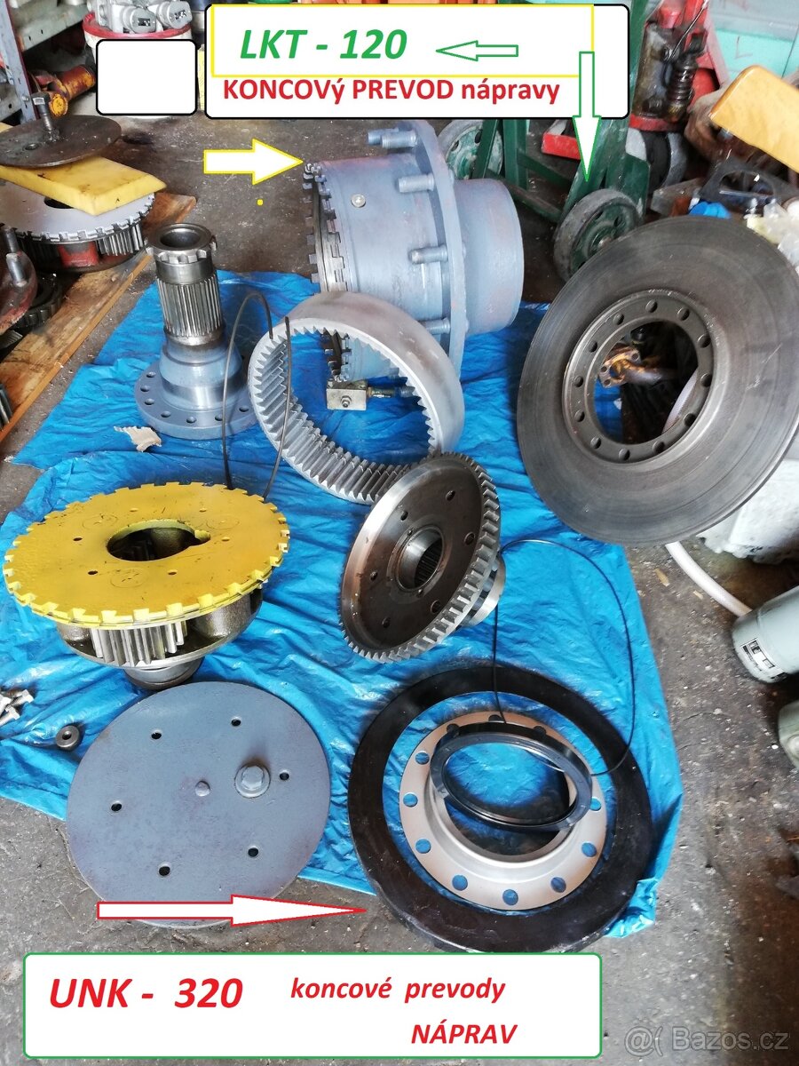 Unc 200, UNC 201, UNK 320,, LKT -120 - 7