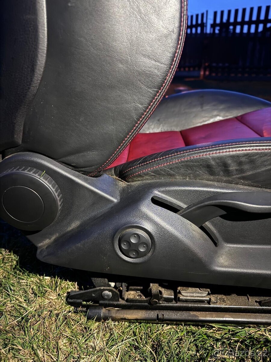 Kožené vyhřívané sedačky Audi S3 8P 3-dvéř - 7