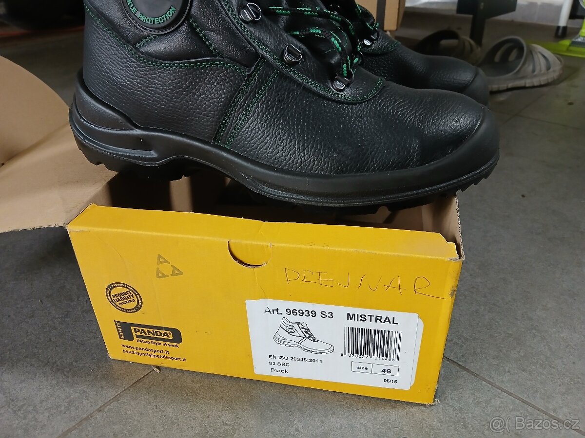Pracovní boty Ardon a Panda velikost 46 - 7