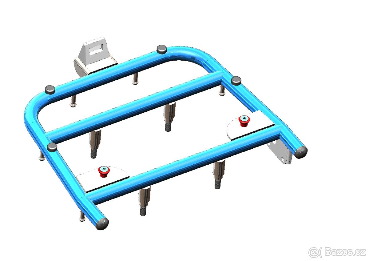 Honda XRV 650 Africa Twin - Zadný nosič s montážou GIVI - 7