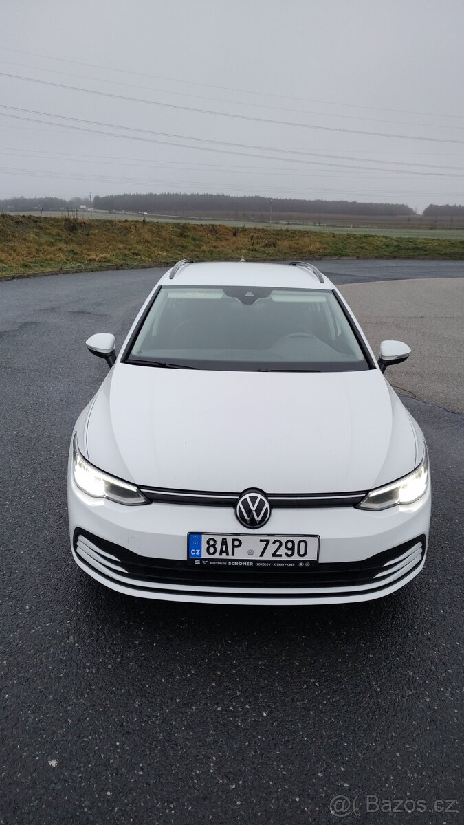 VW GOLF 8 Variant 2.0 TDI, Life,koupeno v ČR, servis, DPH - 7