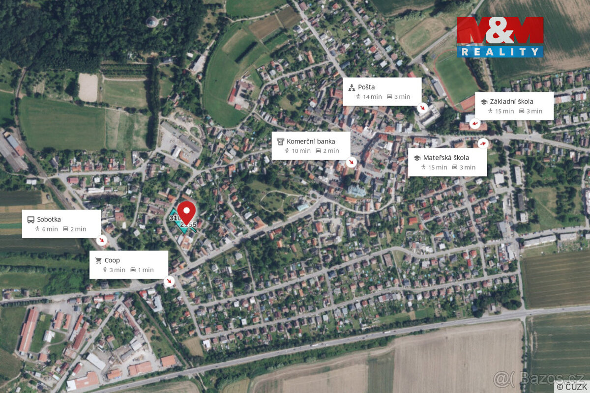 Prodej pozemku k bydlení, 901 m², Sobotka - 7