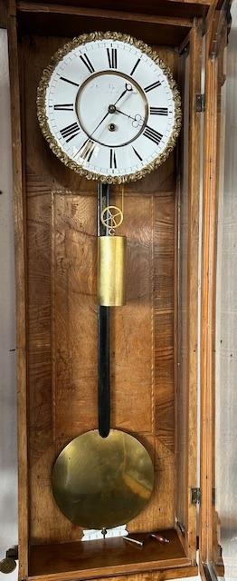 Hodiny biedermeier - hezký model. - 7