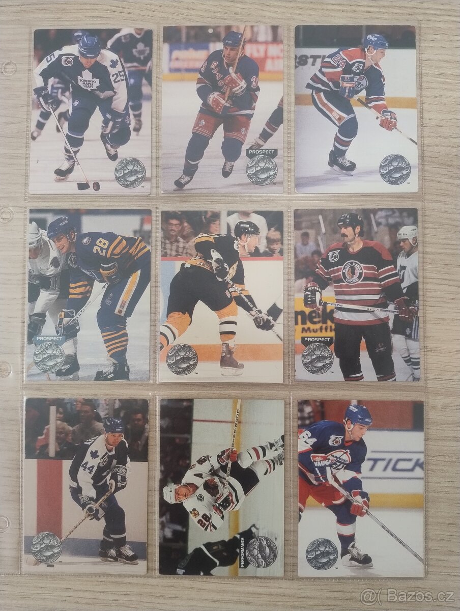 hokejové karty PROSET - 7