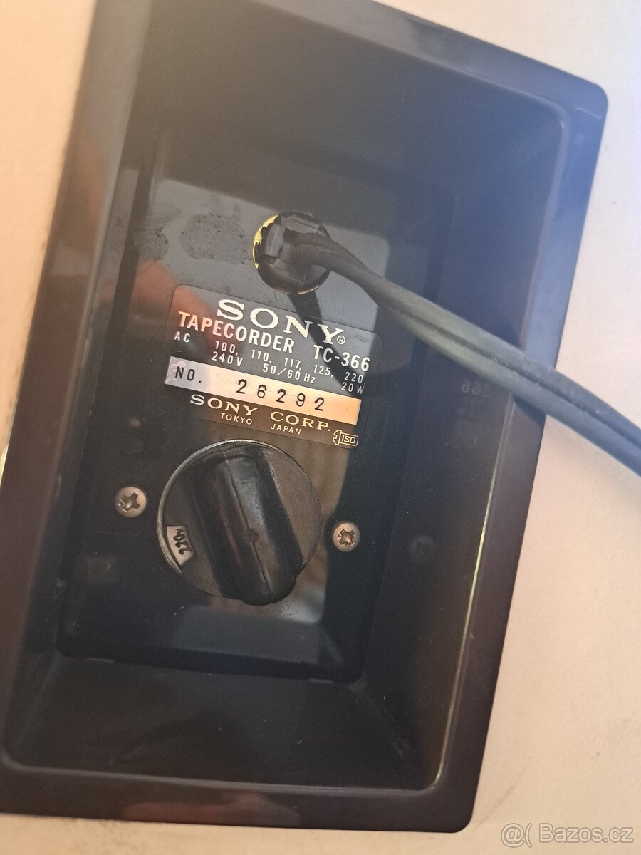 Kotoučový magnetofon SONY TC-366 - 7