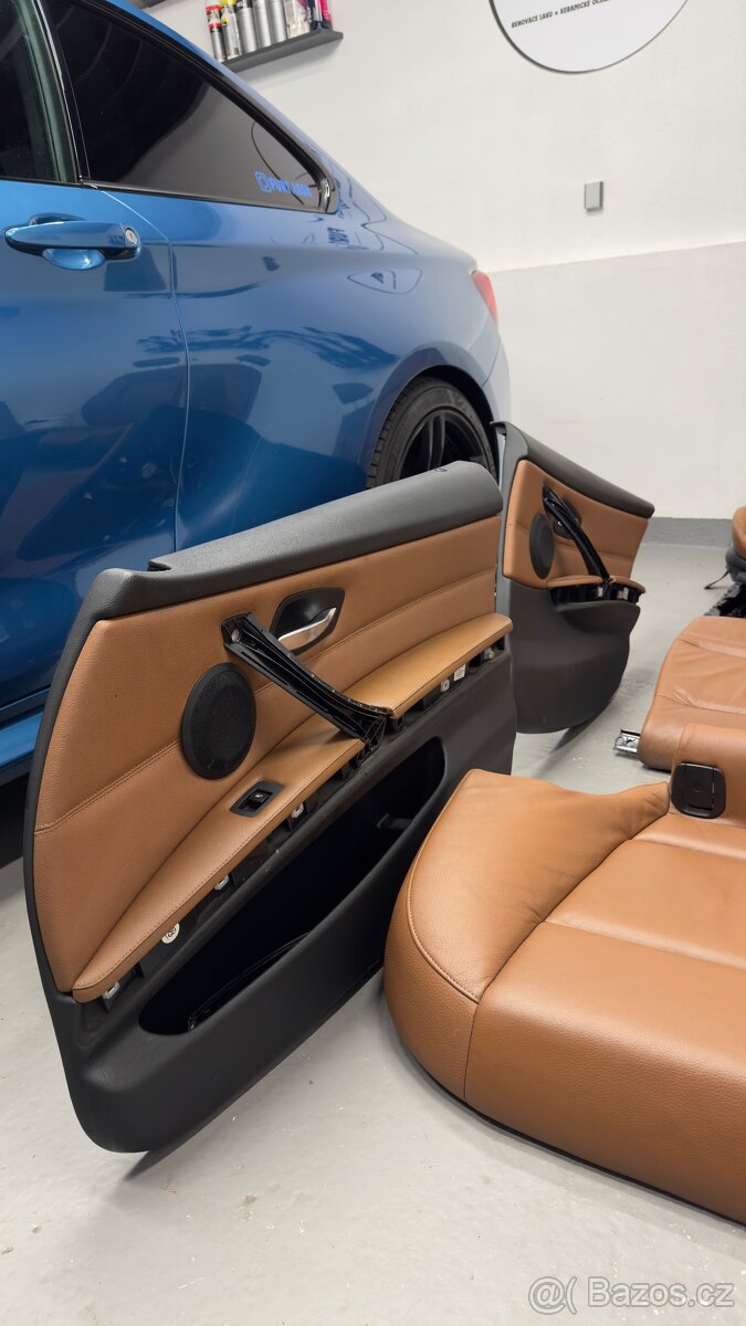 BMW E91 / Kompletní sportsitze interiér “Saddlebrown” dakota - 7