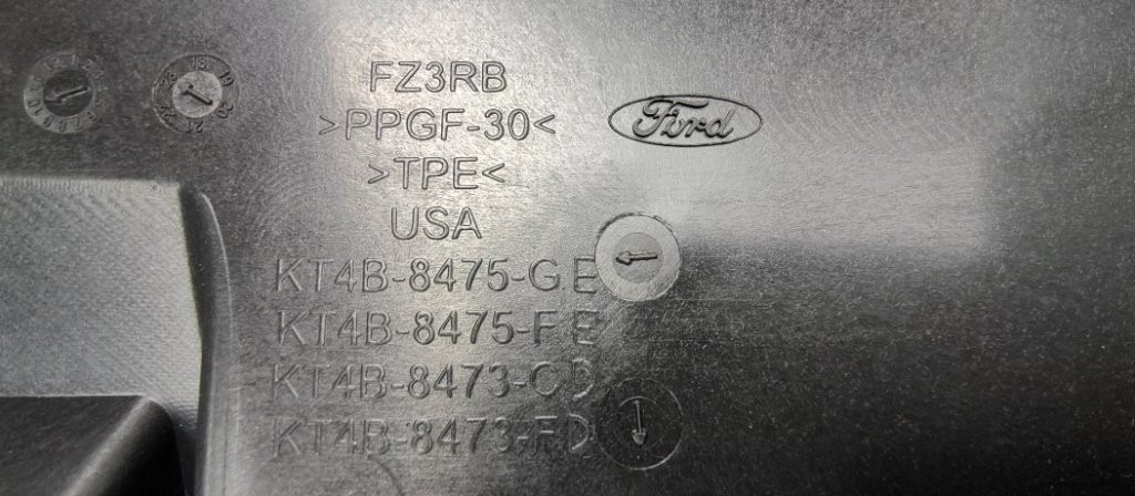 Ford Edge II 2 MK2 2018 - 2023 - zaluzia roleta sanie celo - 7