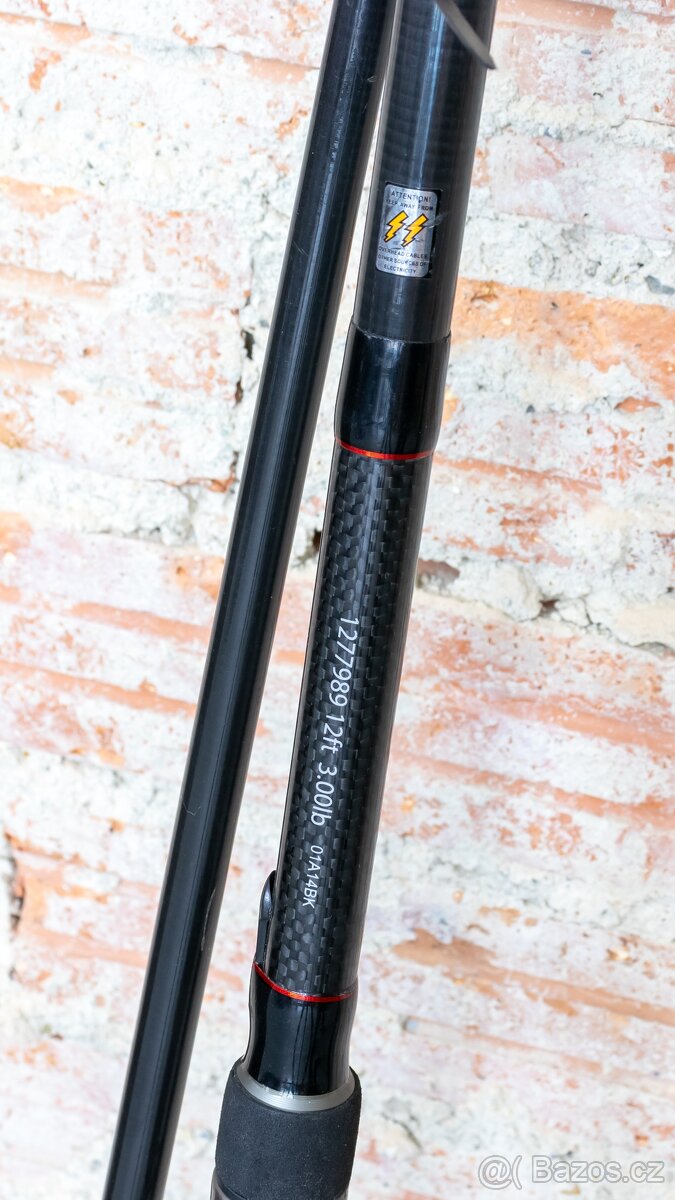 Kaprový třídílný prut JRC Contact 1203 360 cm/3 lb - 7