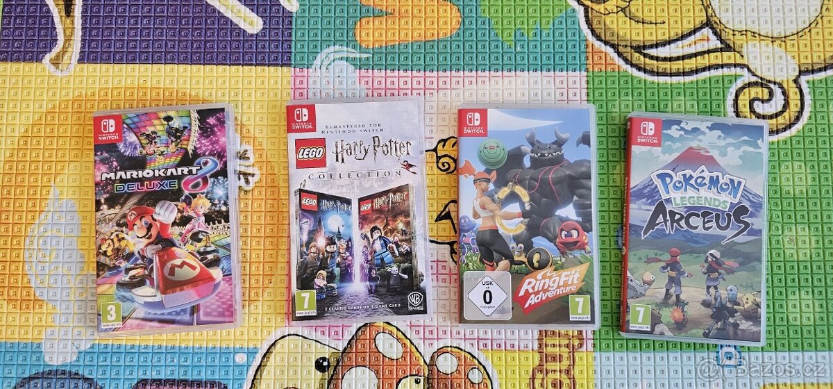 Nintendo Switch OLED + hry + příslušenství - 7