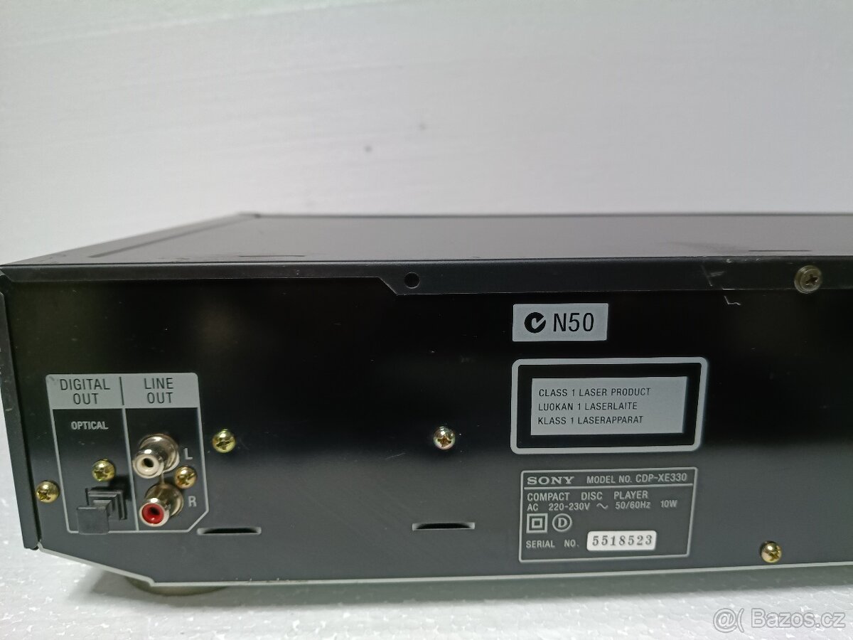 Sony CDP-XE330 CD přehrávač - 7
