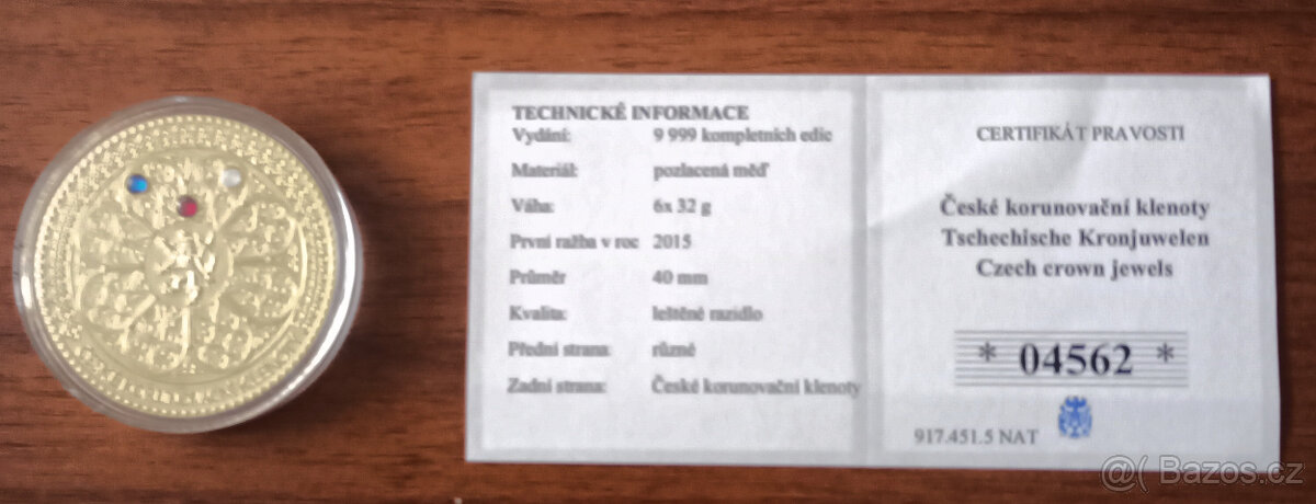 Investiční sada – Korunovační klenoty ČSR - 7