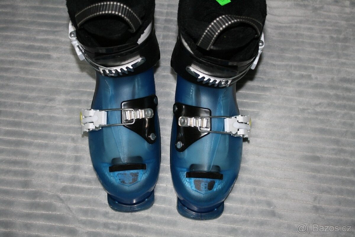 lyže Stockli RT 100 cm , lyžaky salomon - 7