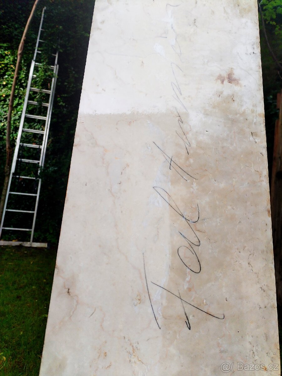 Dvoumetrový PARAPET síla 3cm 205x30cm. - 7