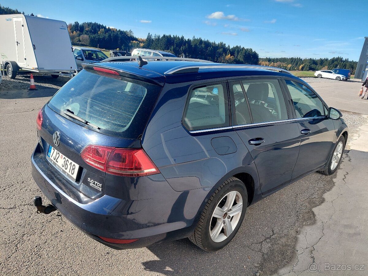 GOLF 7 2.0TDi 4x4 combi, r.15,, HIGHLINE+ WEBASTO,SERVIS - 7