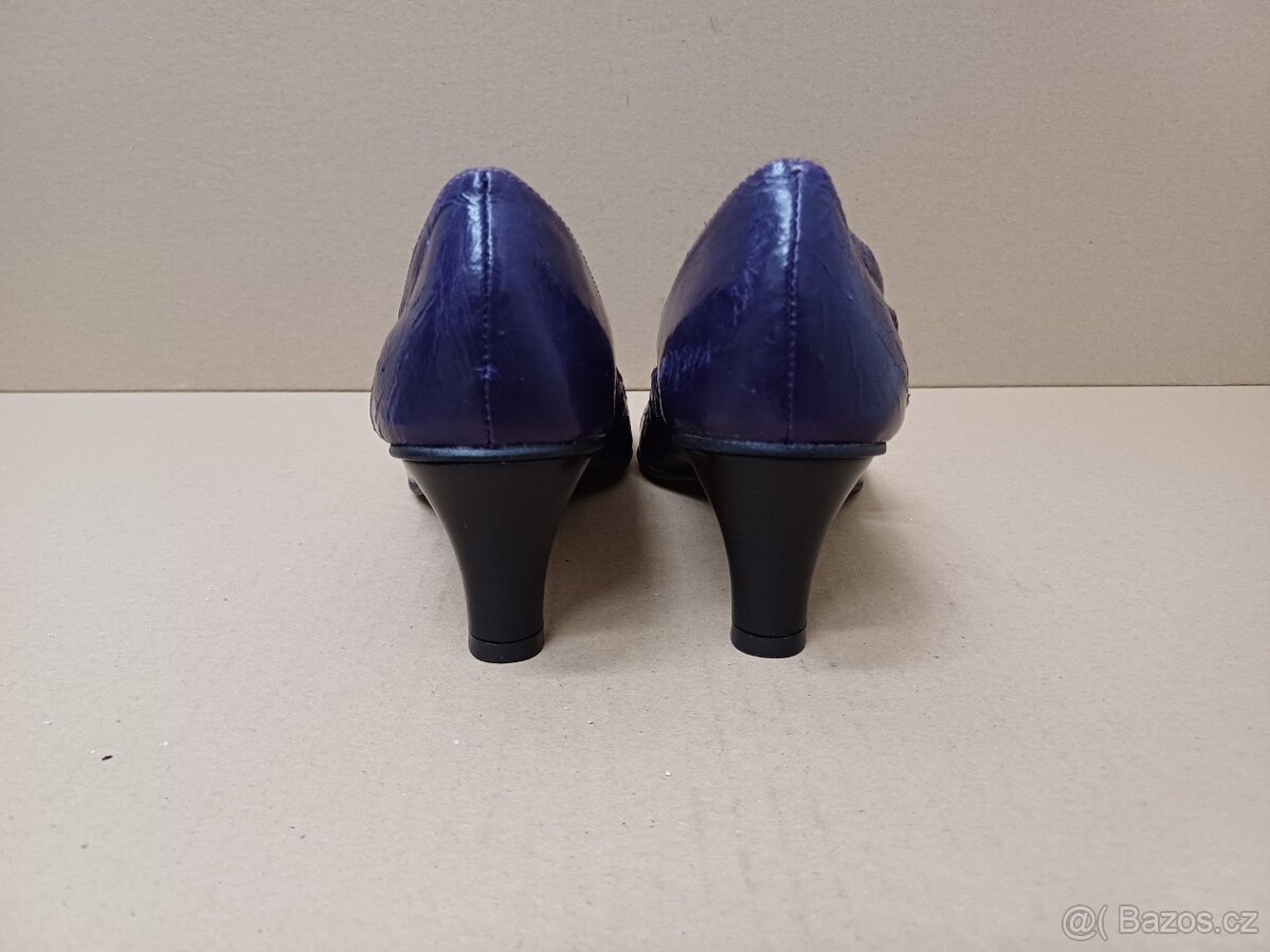 Fialové lodičky vel.36 - 7