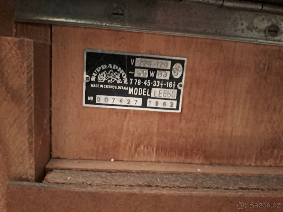 Supraphon LE 650 - 7