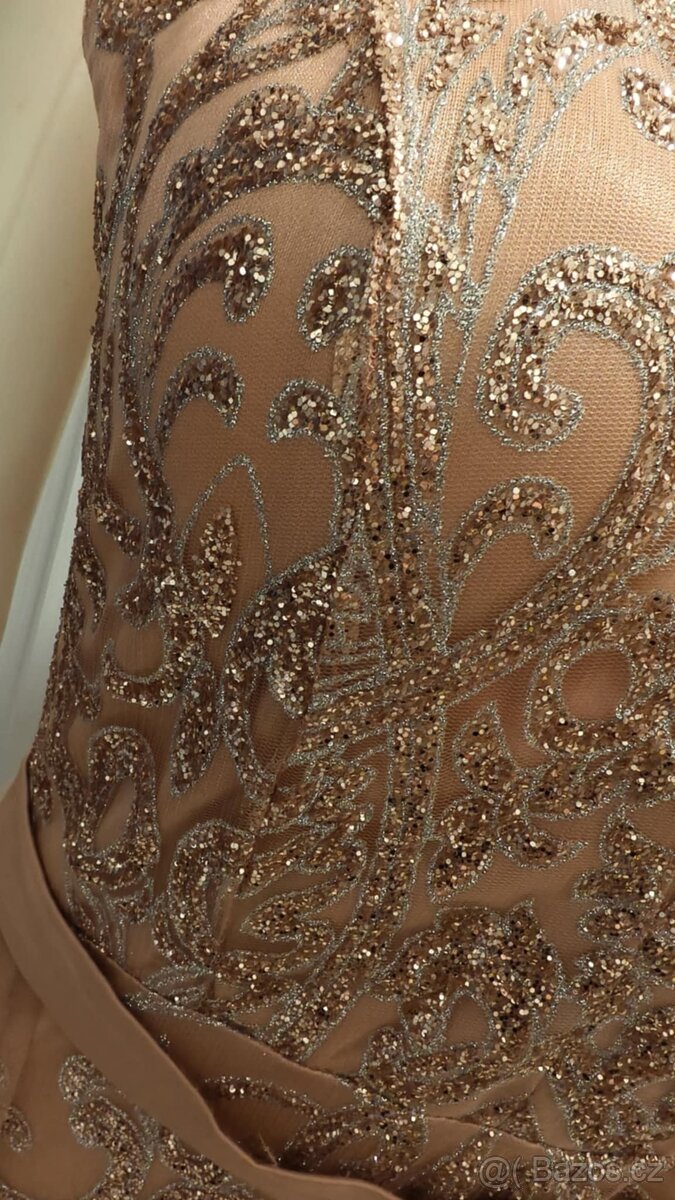 plesové šaty M - 7