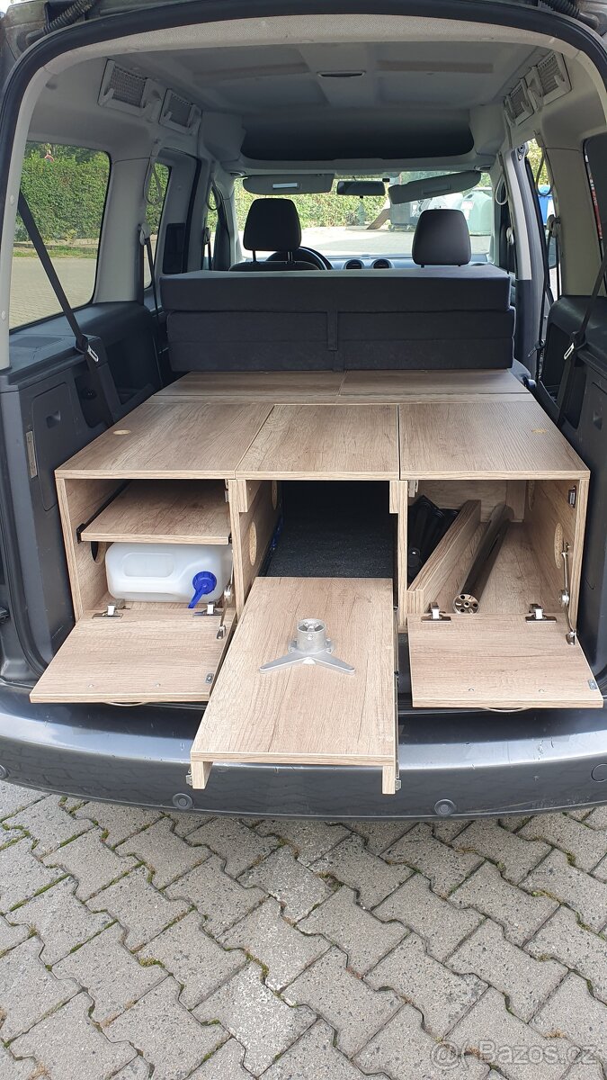 VW CADDY MAXI RONCALLI CNG + CAMPING Možno i PRONAJMUTÍ - 7