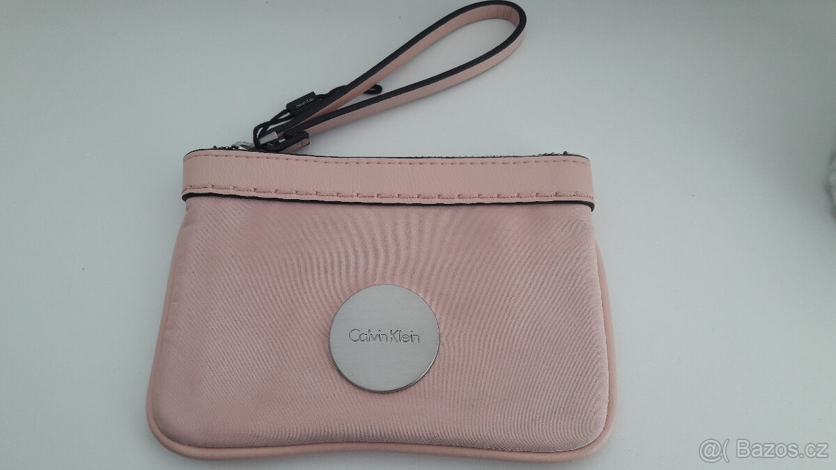 Dámská růžová halenka Calvin Klein - NOVÉ + psaníčko - 7