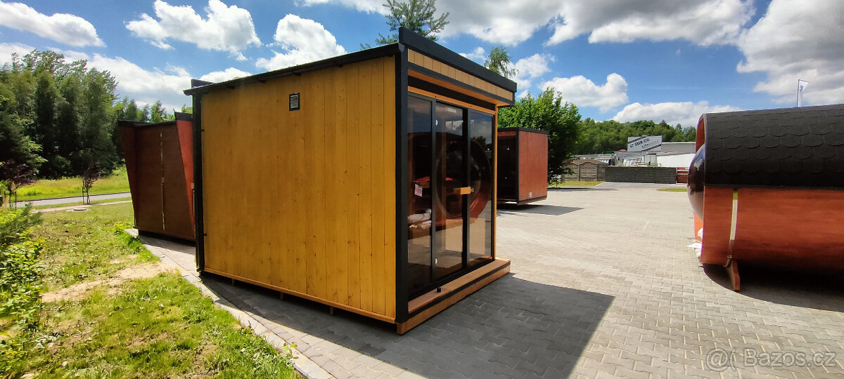 Sauna Kostka M4 s odpočívárnou - 7