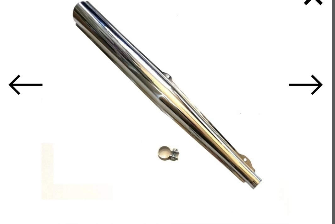 Prodám chrom rafky a vyfuk - 7